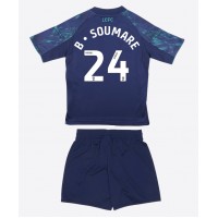 Leicester City Boubakary Soumare #24 Replika babykläder Bortaställ Barn 2025-26 Kortärmad (+ korta byxor)